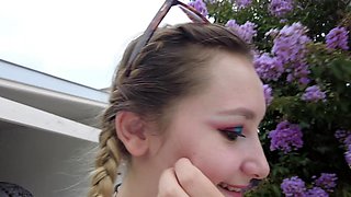 Amateur striptease and Solo masturbation