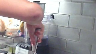 Close up teen masturbation