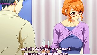 Big cock teenager washes and fucks his eager young MILF