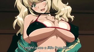 Hairy Juicy Busty Blonde Gets Creampie Filled in Uncensored Hentai Sex