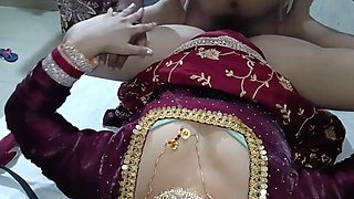 Tamil Bhabhi was ready for party but she was fucked by her dever