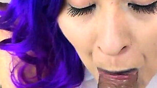 Punk College Girl Sucks Her Teachers Cock