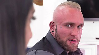 Daughterswap - insane stunners slobbers over their step-fathers lubed body offers them help to release tension