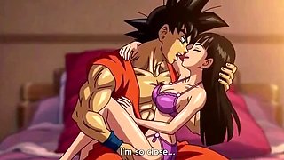 Goku Balls Deep in Pregnant Wife's Ass - First Time Anal