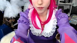 Redhead Teen Outdoor Toying