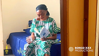 Caught My Granny Playing with Her Pussy While Pretending to Be Reading a Book