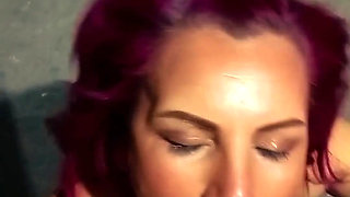 I Enter My Room and I Find My Stepmother-in-law Lying Down and I Had to Give Her Cock