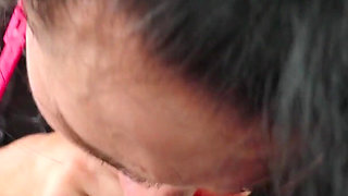 Spontaneous Car Blowjob & Full Swallow