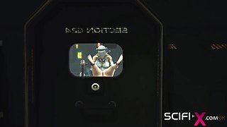 Dazzling sweet one at 3d porn smut