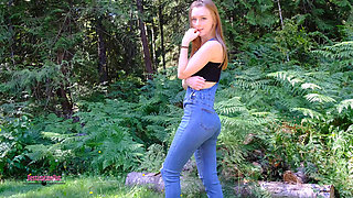 Peeing Overalls and Masturbating