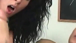 Blonde Ruins Her Girlfriend During Sex - Strapon & Toys Nonstop