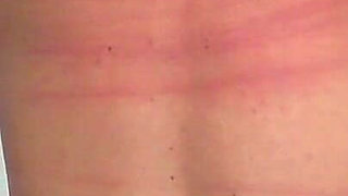 Yvonne Spanking Machine - Bare Back Whipping