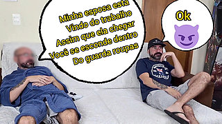 Erotic Stories Cuckold Fetish - a Wife Rests Blindfolded While the Cuckold's Friend Is Inside the Wardrobe