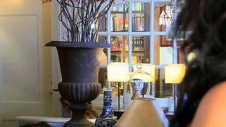 Lesbian with big boobs fucks her blonde sexy GF