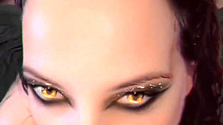 Devilish Blowjob with Angel Wings. Fun in the Bathtub