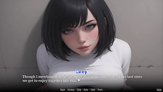 Obsessed Lucy #1 - Animated Yandere Sex Game
