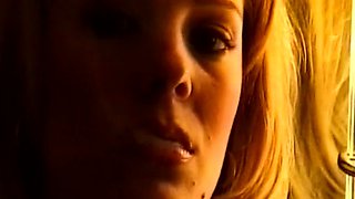 Brunette lesbian masturbates with dildo until climax