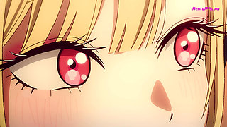 Gojo's First Time Wasn't Awkward - It Was Perfect. Because It Was with Marin ( Hentai )