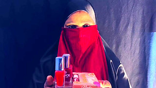 Desi hijab badde doodh wali sales girl ko Choda