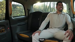 Female Fake Taxi Scottish babe Samantha Joiner car sex