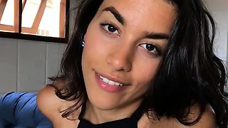 Hottest brunette solo webcam masturbation 2