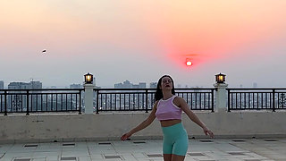 Boobs Flashing and Pee Through Shorts Outdoor