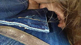 Buddy’s Sexy Girlfriend Sucks My Cock Greedily on a Walk in the Park.