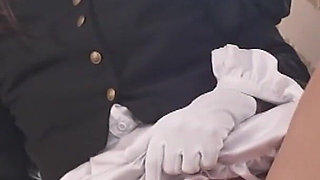 A 135cm Japanese Girl Tries Masturbation for the First Time