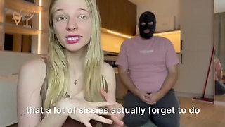 From Male Slave to Pretty Sissy Angelas First Day