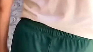 Amateur Latina College Girl Loses Bet and Gets Naked in School Yard - Homemade Sex with Classmate and Big Booty Anal