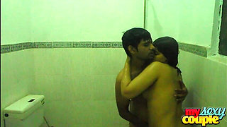 Desi Couple Making Love While Taking Early Morning Shower
