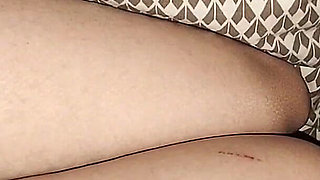 I’m Lying Next to My Stepsister and Touching My Dick.