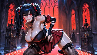 Gothic Busty Virgin Seductress Hentai Runway - Massive Tits Ass Naked Toy Play Squirting Ahegao