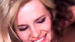 In the shower giving massages to their hot pussies