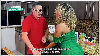 Bigbobs Ebony Milf Train Bigdick Stepson For The Gym, Carla Morelli, Pipeboy