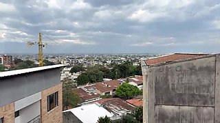 Natydelgado Step Mom Roleplay - Blonde Latina with Big Tits Rides Muscular Coach's Cock Hard Outdoor