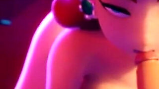 Princess Daisy Sucks Your Dick - POV