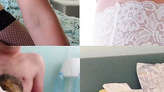 Hotwife Got Handcuffed and Punished!