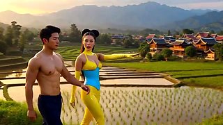 AI Asian Girls in Rubber Dominate Asian Femdom