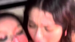 Payton Preslee And Carolina Cortez Outdoor Threesome