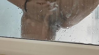 My Stepsister Taking Bath