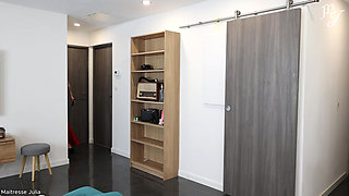 Backstage: I Release My Latex Punching Bag Slave - Mistress Julia