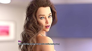 Hot Milf Masturbates While Thinking Of Her Friend She Has An Intense Orgasm, Wet Milf Pussy - My Bimbo Dream 03