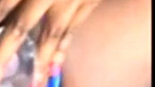 Monika Sweet masturbates her pussy and ass with toy