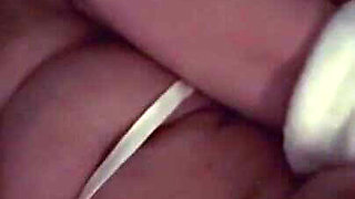 Blonde MILF with Big Dildo