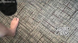 Wholesome Nymph-Next-Door in a Floral Sundress Munches Butt-hole and Gets CRAMMED with a Internal ejaculation