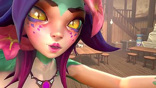 She fucked him, anime sex cartoon, animate