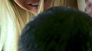 This Gorgeous Naughty Blonde Gets Fucked by Her Stepdad in the Living Room!