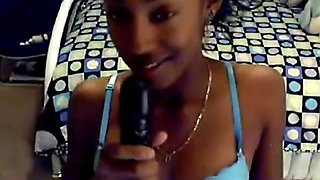Cute Black Teen Homemade Sextape