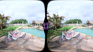 Kori stunning skinny amateur blonde girl outdoor posing